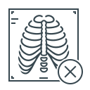 Check mark,Rib,Rib cage,Virus,X,X-ray
